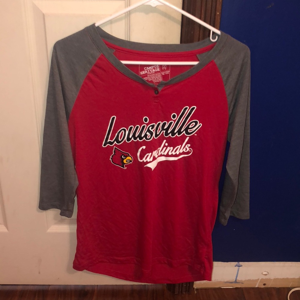 Louisville cardinal baseball shirt!